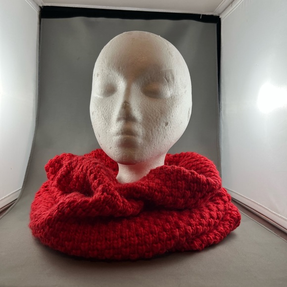 Gap Burnt Orange Cosy Knit Infinity Scarf - Picture 1 of 2